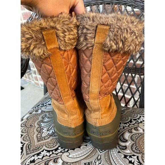 Lands’ End Winter Snow Boots_Women’s Size 8 - Picture 8 of 13